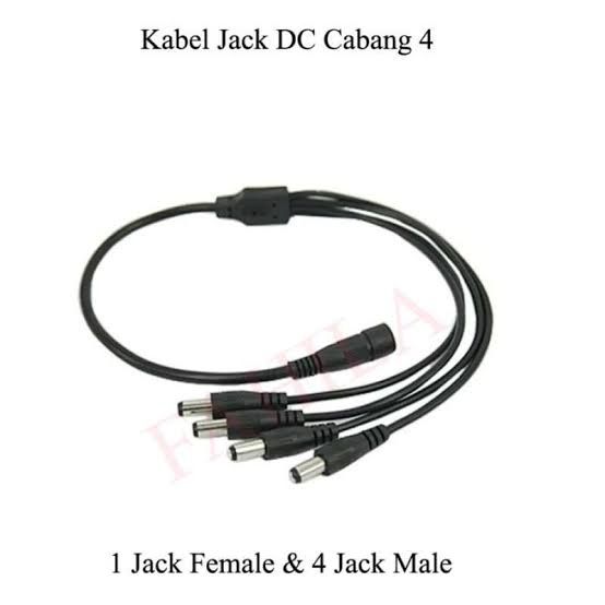 KABEL DC CABANG 4