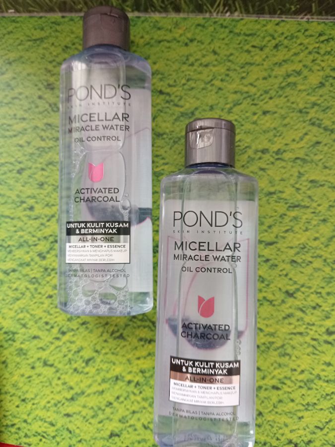 PONDS MICALER WATER ACTIVATED CHARCOAL 100ML