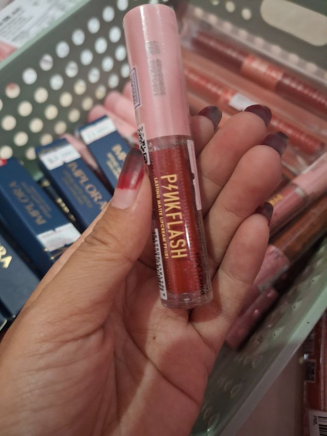 PINKFLASH LASTING MATTE LIPCREAM R02