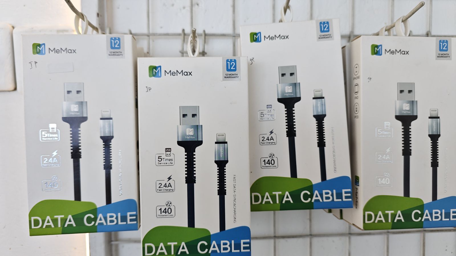 DATA CABLE IPHONE GRAY
