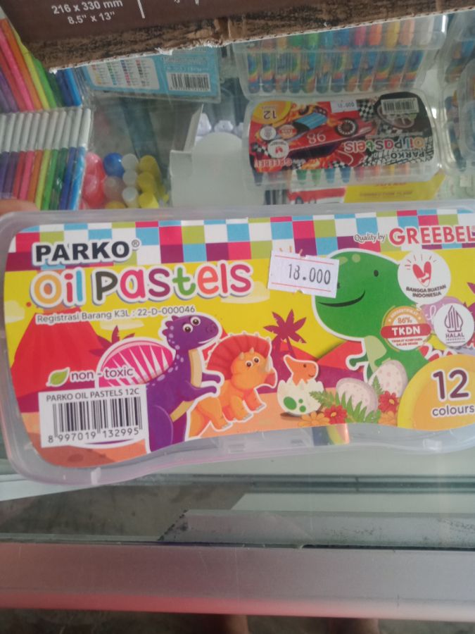 Warna krayon Oil pastels