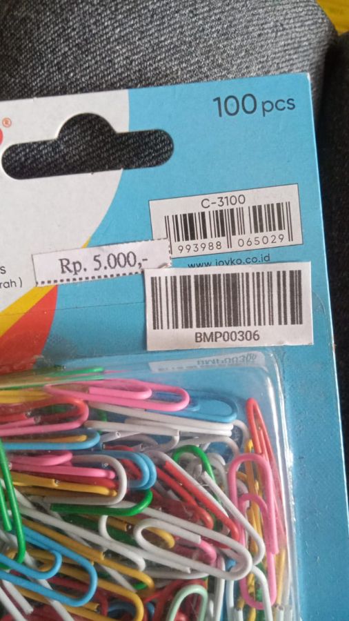 Paper klip joyko