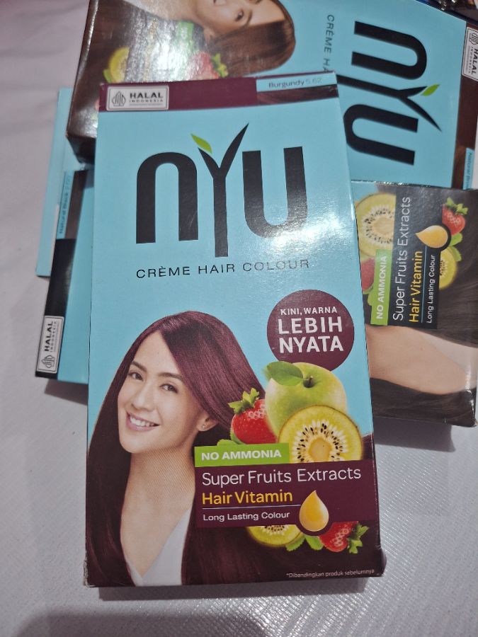 NYU HAIR COLOUR 30ML BURGUNDY