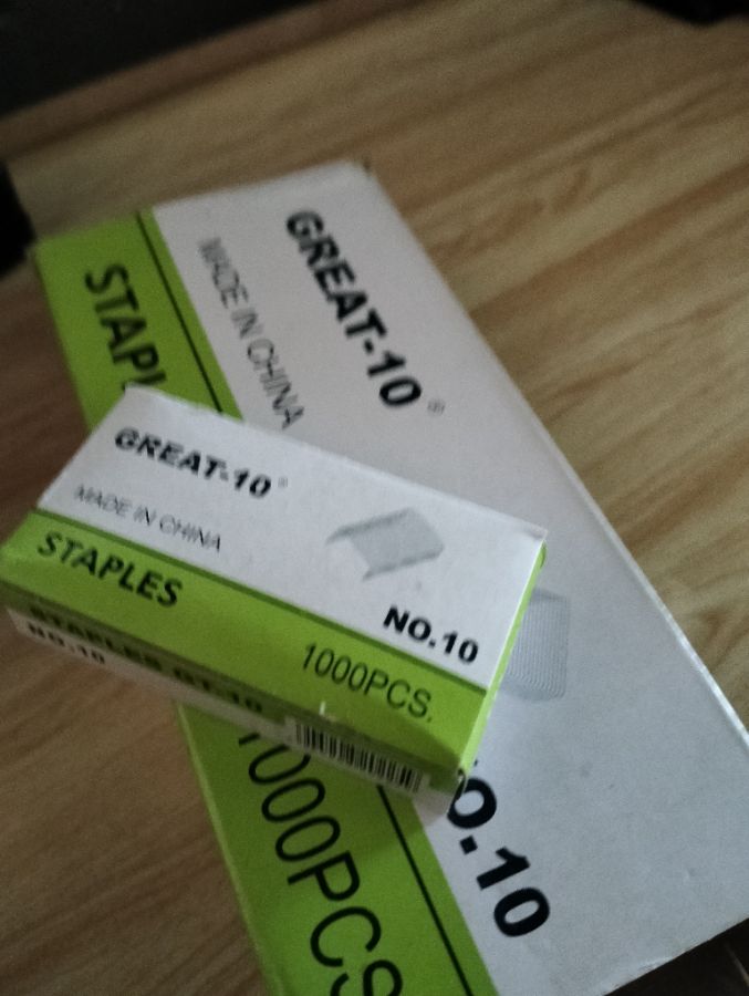 Isi staples no 10 greet