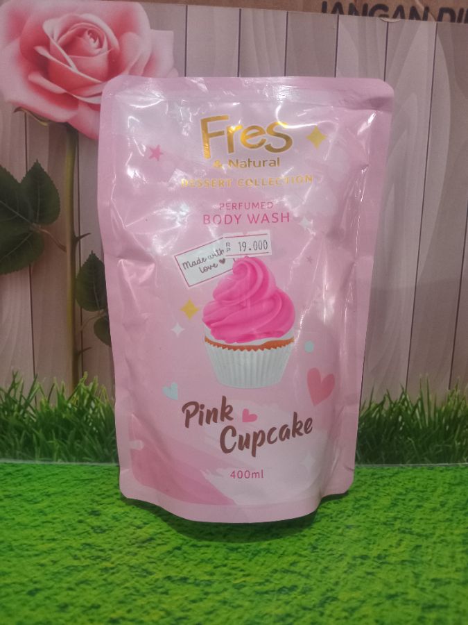 Fres Body Wash Pink Cupcake 400ml