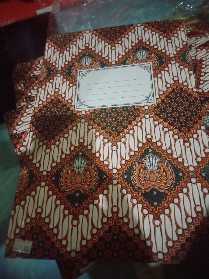 Stop map batik