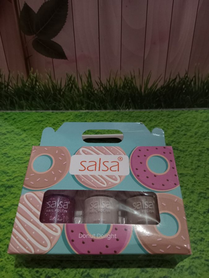 Salsa Nail Polish Paket Isi 3 Donut Delight
