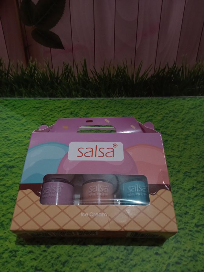 Salsa Nail Polish Paket Isi 3 Ice Cream