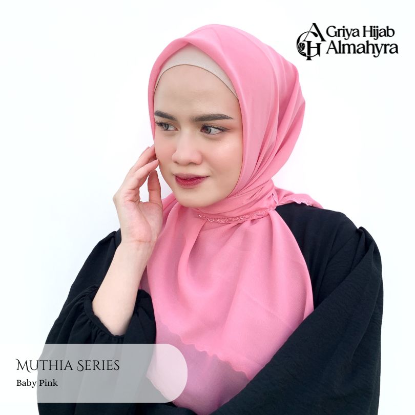 Polycotton Muthia -  Baby Pink