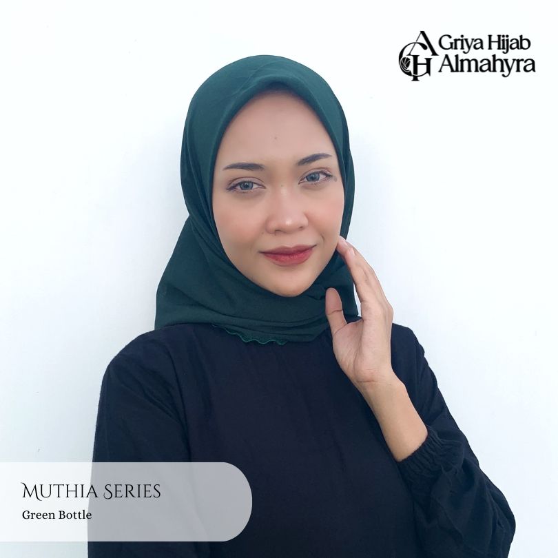 Polycotton Muthia -  Green Bottle