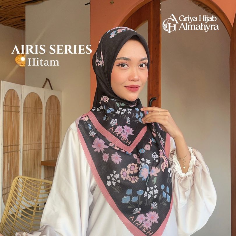 Dobby Strip Airish - Hitam