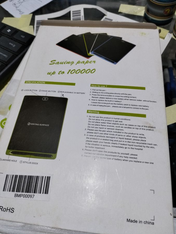 LCD WRITING TABLET
