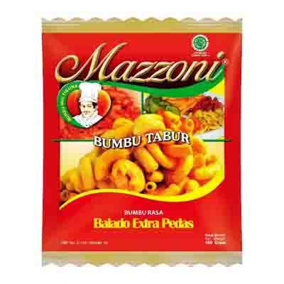 Bumbu Tabur Mazzoni scht Balado Extra Pedas