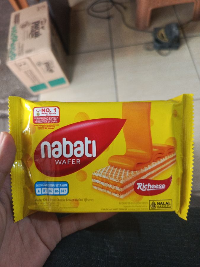 Nabati Wafer Keju 43gr