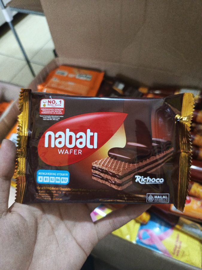 Nabati Wafer Coklat 43gr