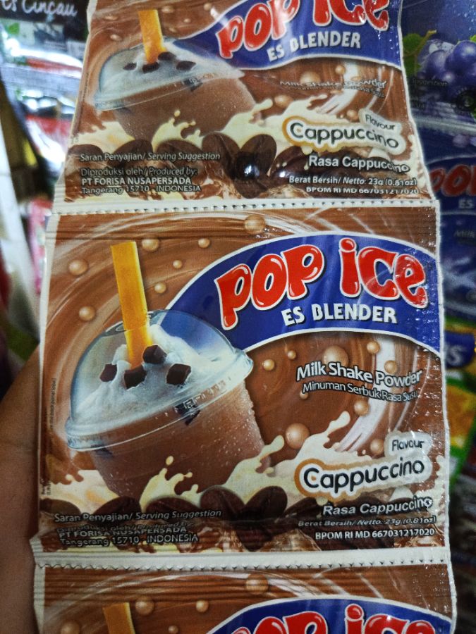 Pop Ice Cappucino