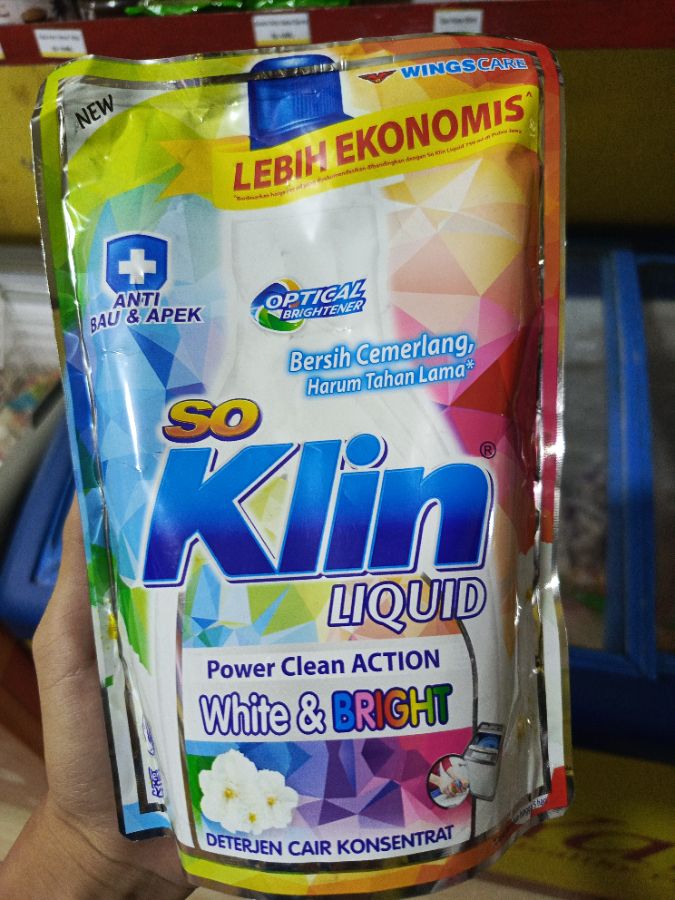 So Klin Liquid White & Bright 525ml