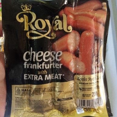 BF Royal Cheese Frankfuter 200gr