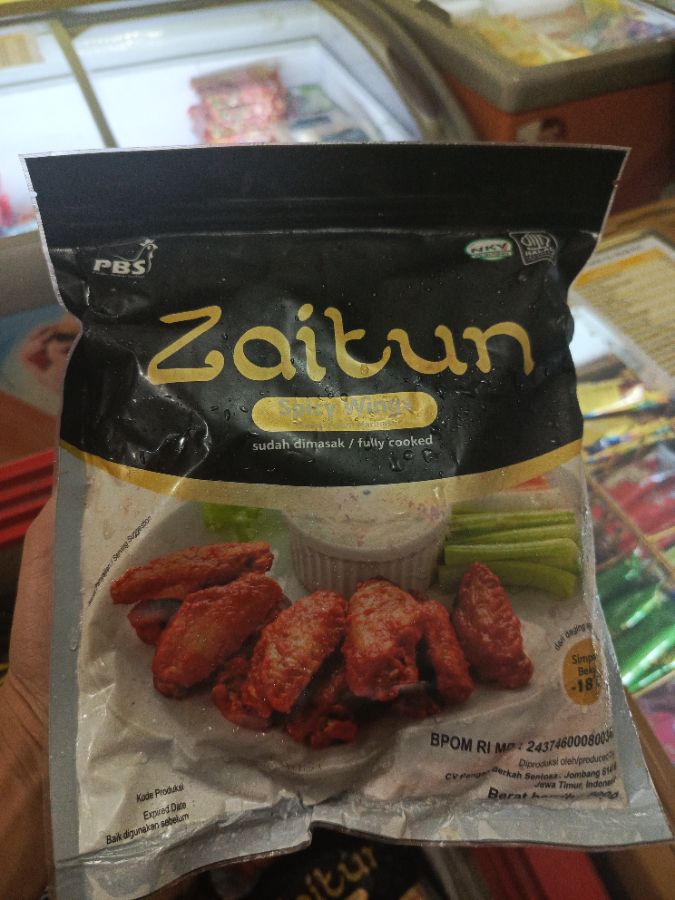 Zaitun Spicy Wing 500gr