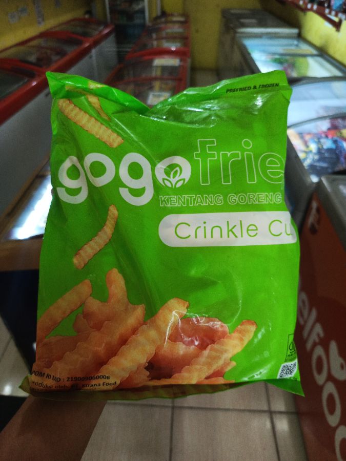 Kentang Gogo Cringkle 1kg