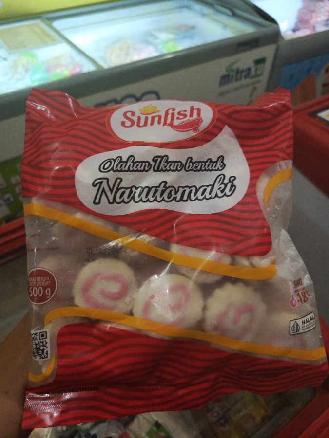 Sunfish Narutomaki Putih 500gr
