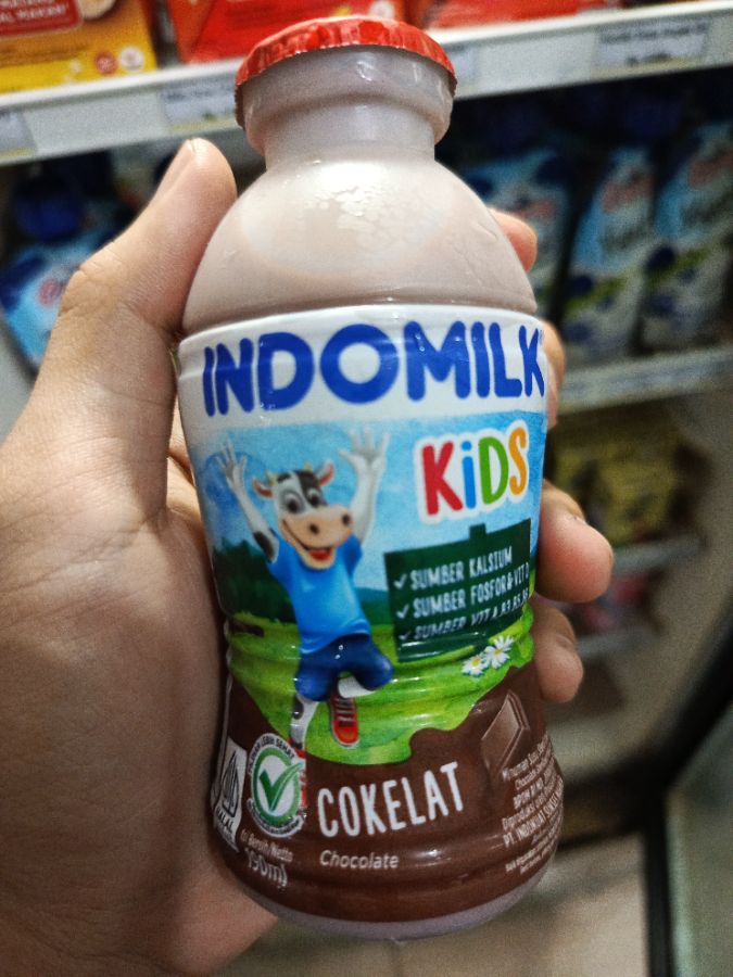 Indomilk Cair Coklat 190ml