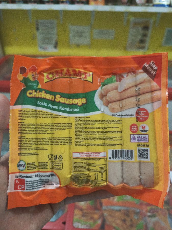 Sosis Champ Chick SSG 375gr