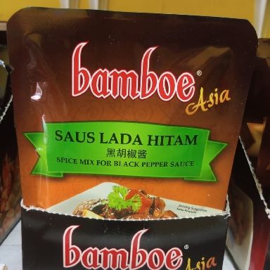 Bamboe Saus Lada Hitam 50gr