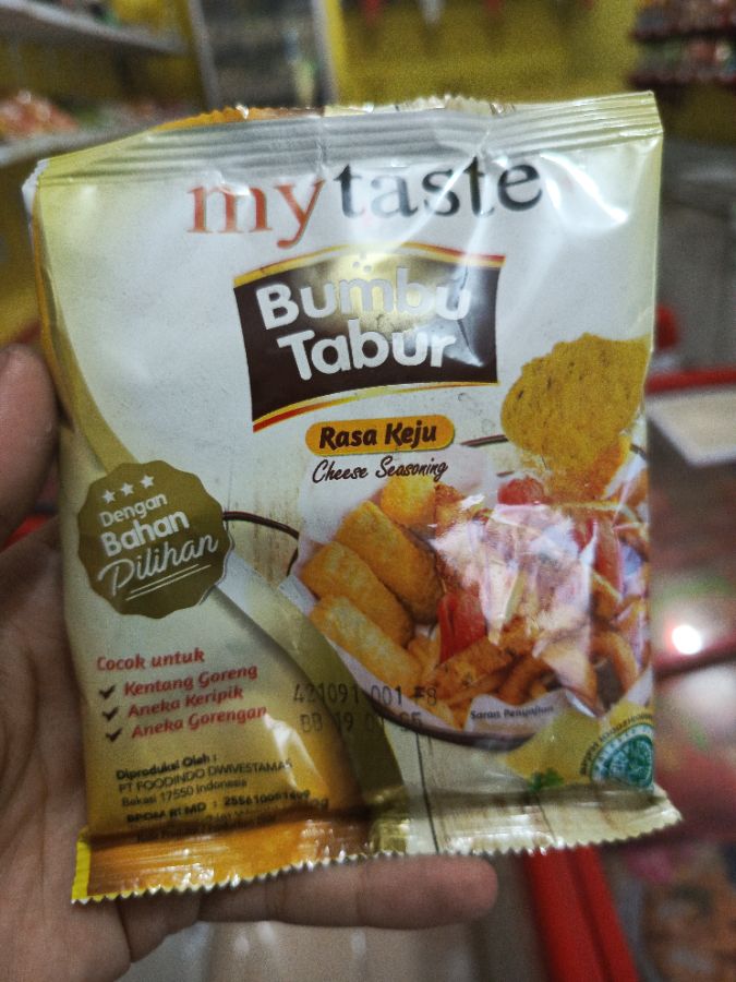 My Taste Bumbu Tabur Keju 100gr