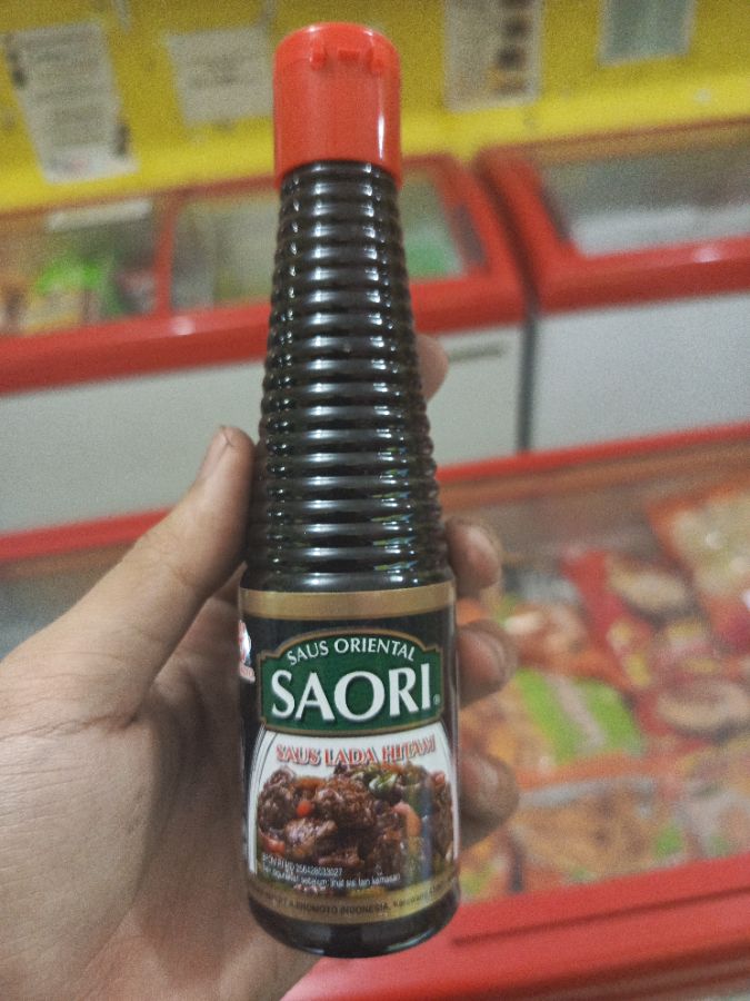 Saori Saus Lada Hitam 133mk