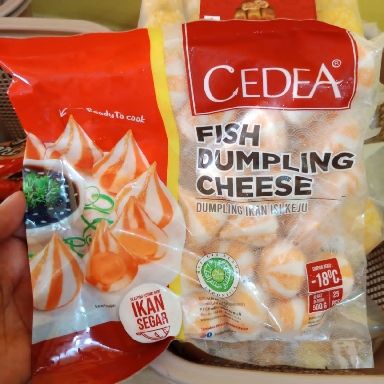 Cedea Fish Dumpling Cheese 500gr