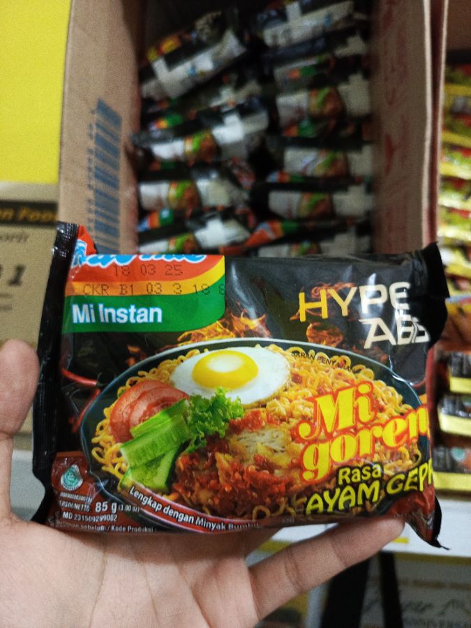 Indomie Goreng Ayam Geprek