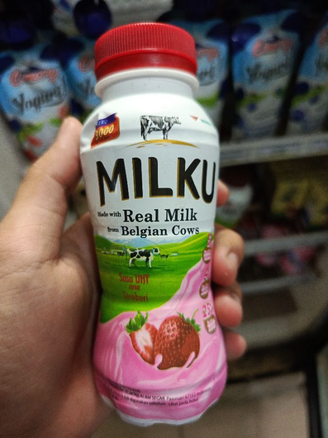 Milku Susu Strawbery 200ml