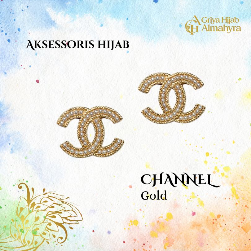Bros Hijab Chanel - Gold