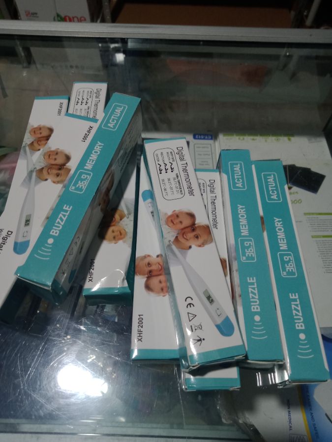 Tes suhu stik/termometer