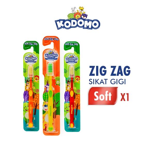kodomo toothbrush zigzag