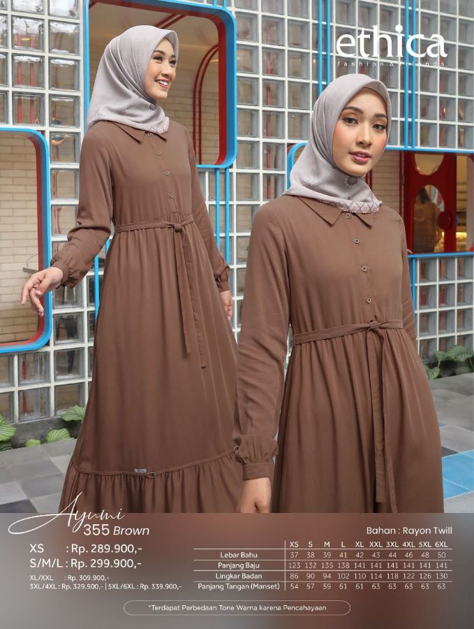 Ayumi 355 Brown XL
