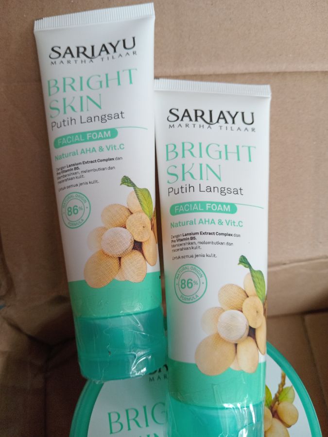 SARIAYU FACIAL FOAM PUTIH LANGSAT 75g