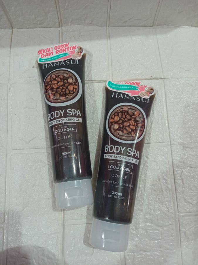 Hanasui Body Spa Coffee exfoliating gel 300ml