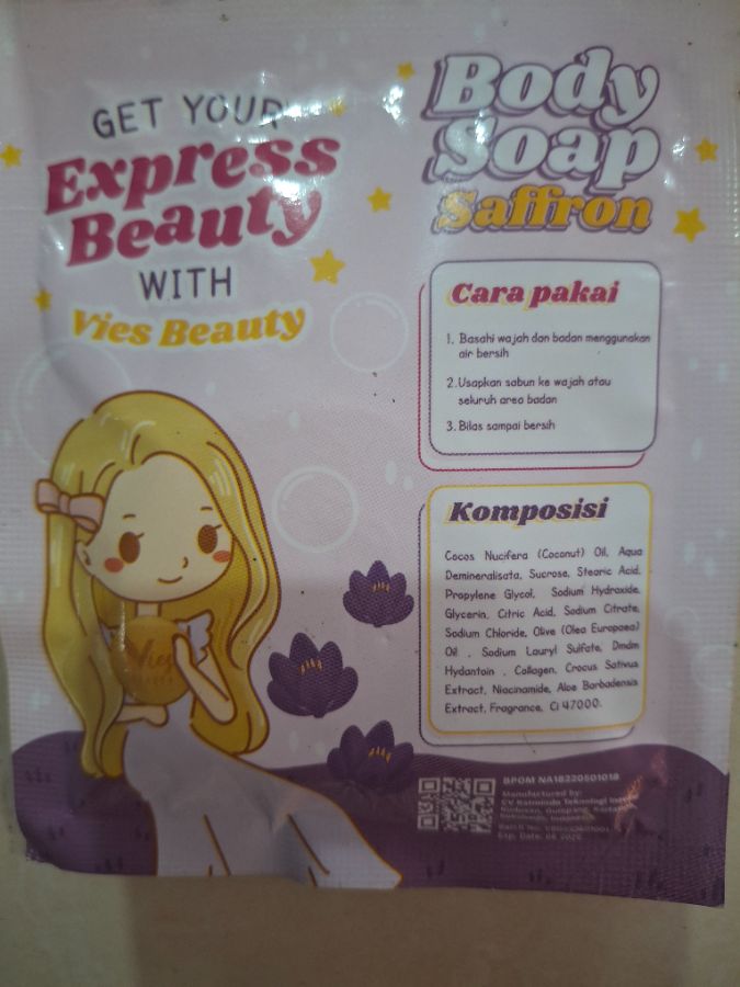 VIES BODY SOAP SAFRON