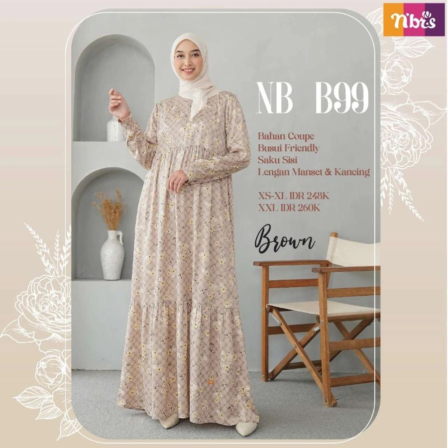 NB B99 BROWN M