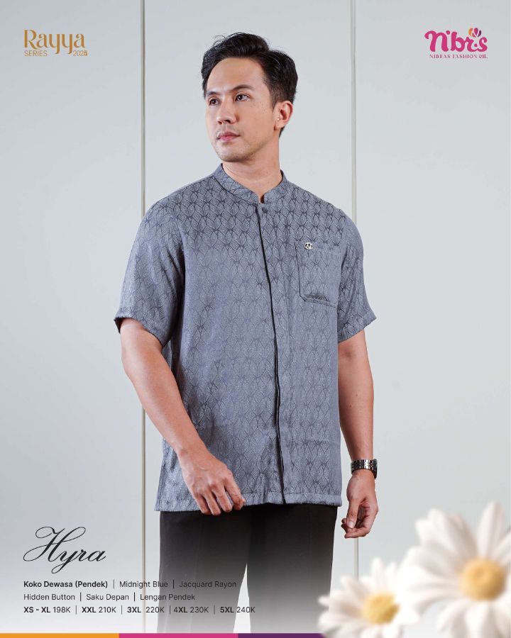 RAYYA SERIES 2025  HYRA KOKO MIDNIGHT BLUE M L XL