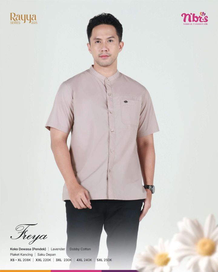 Nibras Rayya Series 2025 Freya Koko Lavender M L XL