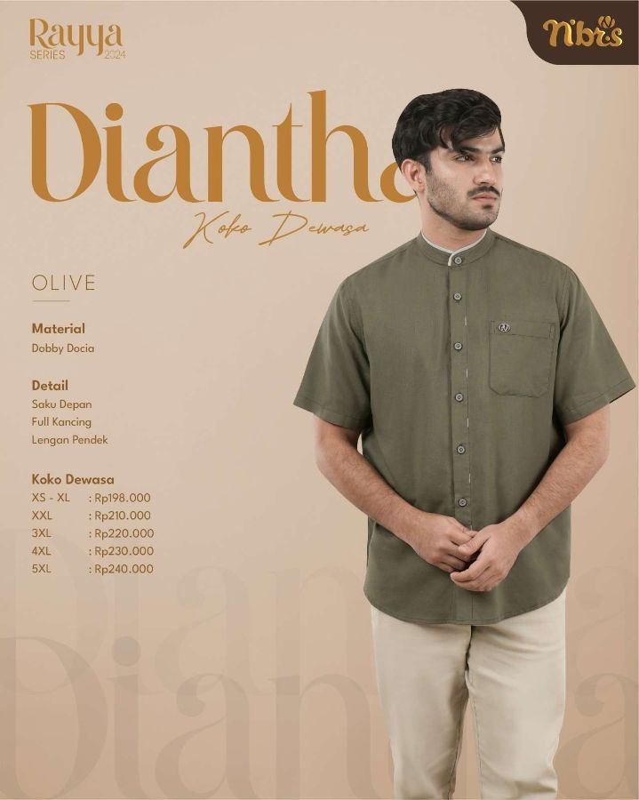 Nibras Rayya Series 2024 Diantha Koko Most Green M