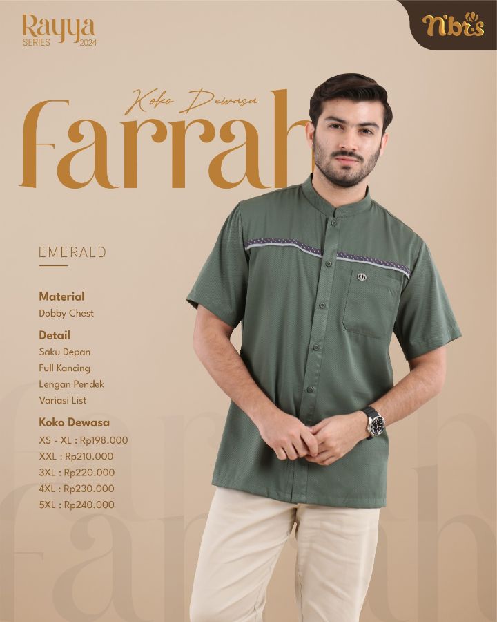 Nibras Rayya Series 2024 Farrah Koko Emerald M