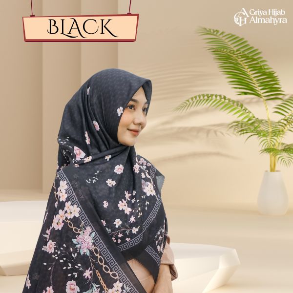 Tryspan Premium Floral Clasik - Black