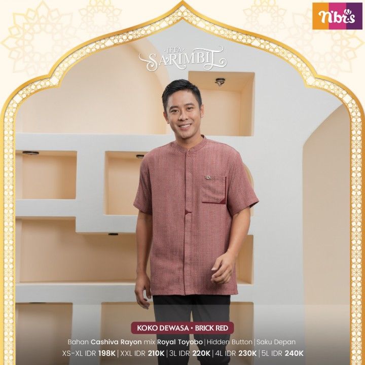 IFFA KOKO BRICK RED XL
