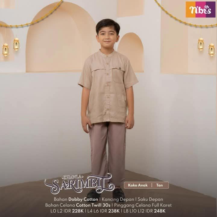 KHAWLA KOKO ANAK RUSTIC BROWN L8 L10 L12