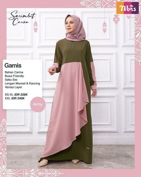 CARINA GAMIS ARMY XL