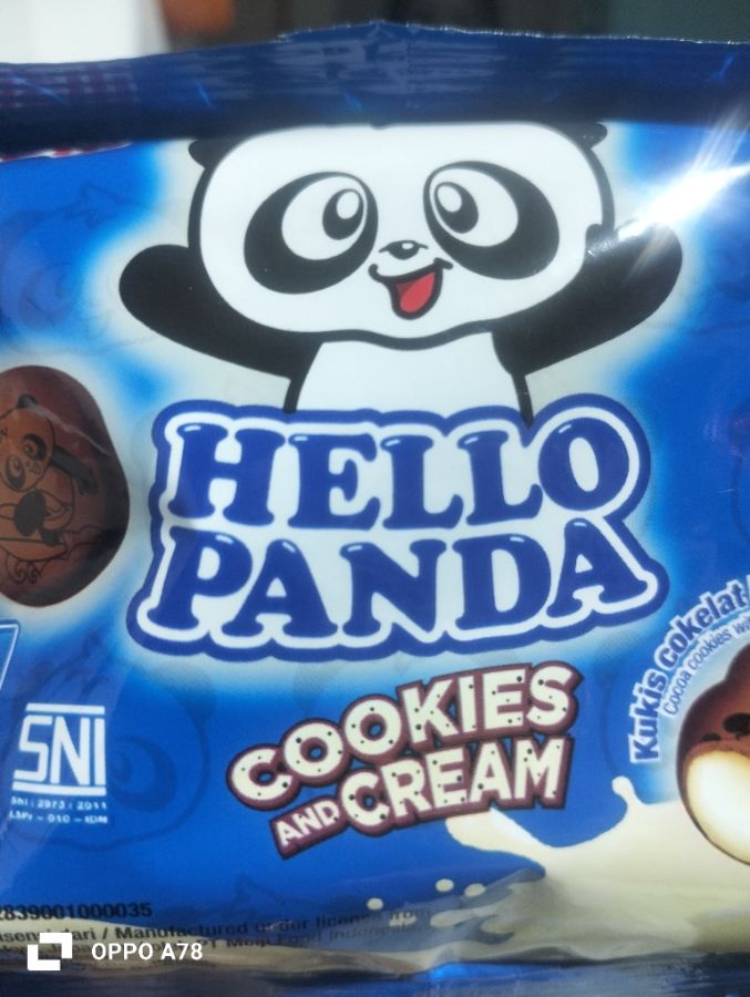Hello panda biru
